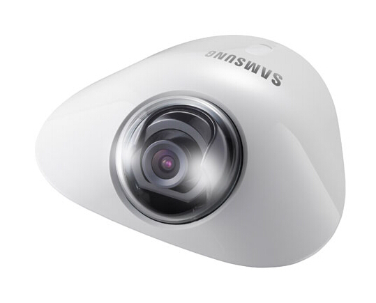 三星 1/3" 130萬像素高清梭型網(wǎng)絡(luò)半球攝像機   SND-5010P 