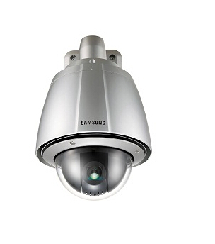 三星 1/4" 4CIF 30x寬動態(tài)網絡室外快球攝像機  SNP-3301HP