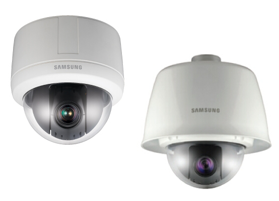 三星 1/4" 4CIF 12x寬動態(tài)網絡快球攝像機  SNP-3120P